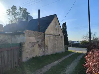 działka zabudowana Powiercie
