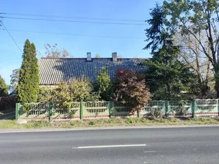 działka zabudowana Powiercie