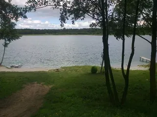 Działka letniskowa z domem - Tręby