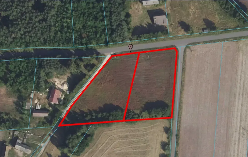 Działka budowlana - Ostrów Kolonia (0,7ha)